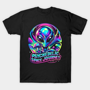 Psychedelic Alien T-Shirt